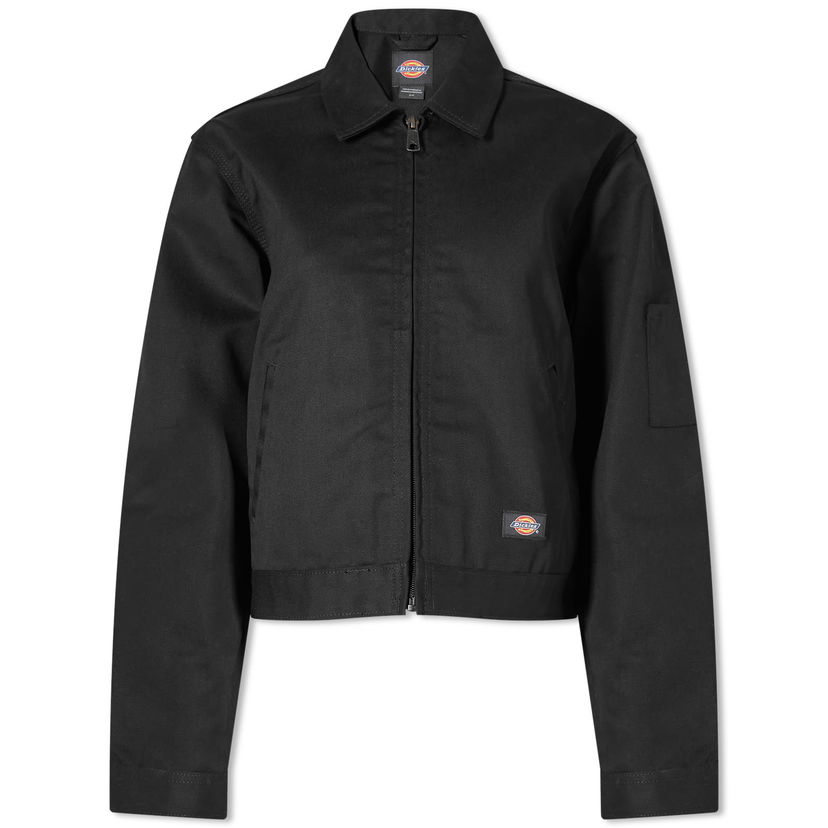 Bunda Dickies Unlined Cropped Eisenhower Jacket Čierna | DK0A4YQYBLK1