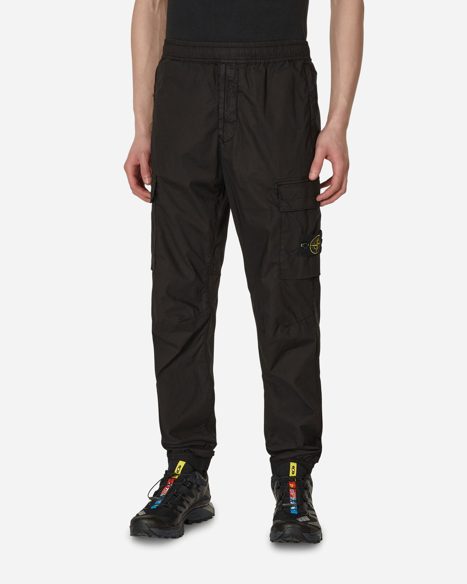 Nohavice Stone Island Regular Tapered Trousers Čierna | MO101531303 A0029, 0