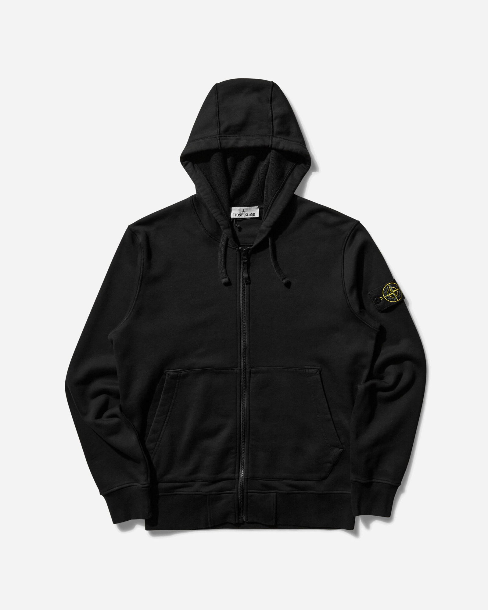 Brushed Cotton Fleece Zip Hoodie