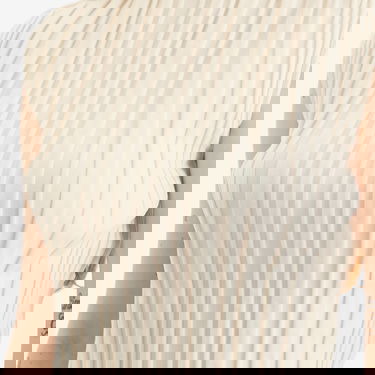 Tričká a tielka Pleats Please Issey Miyake Issey Miyake Pleats Please Rib Knit Short Sleeve Top Biela | PP56KK851-02, 5