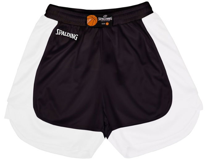 Šortky Spalding Spalding Hustle Shorts Čierna | 40221108-blackwhite, 0