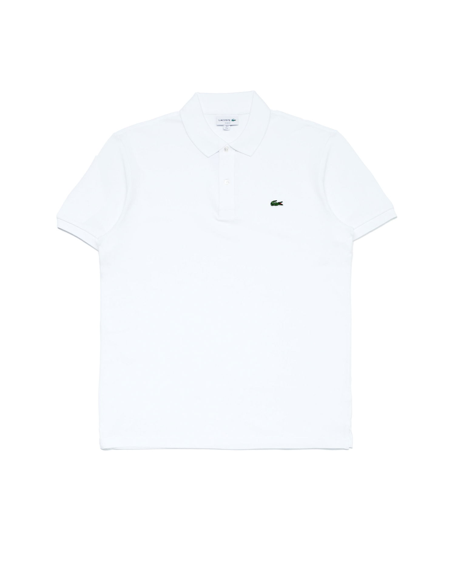 Tričko Lacoste Ribbed Collar Polo Tee Biela | PH4012-001, 0