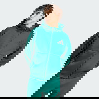 Mikina adidas Performance Z.N.E. Full-Zip Hooded Zelené | JF6539, 0