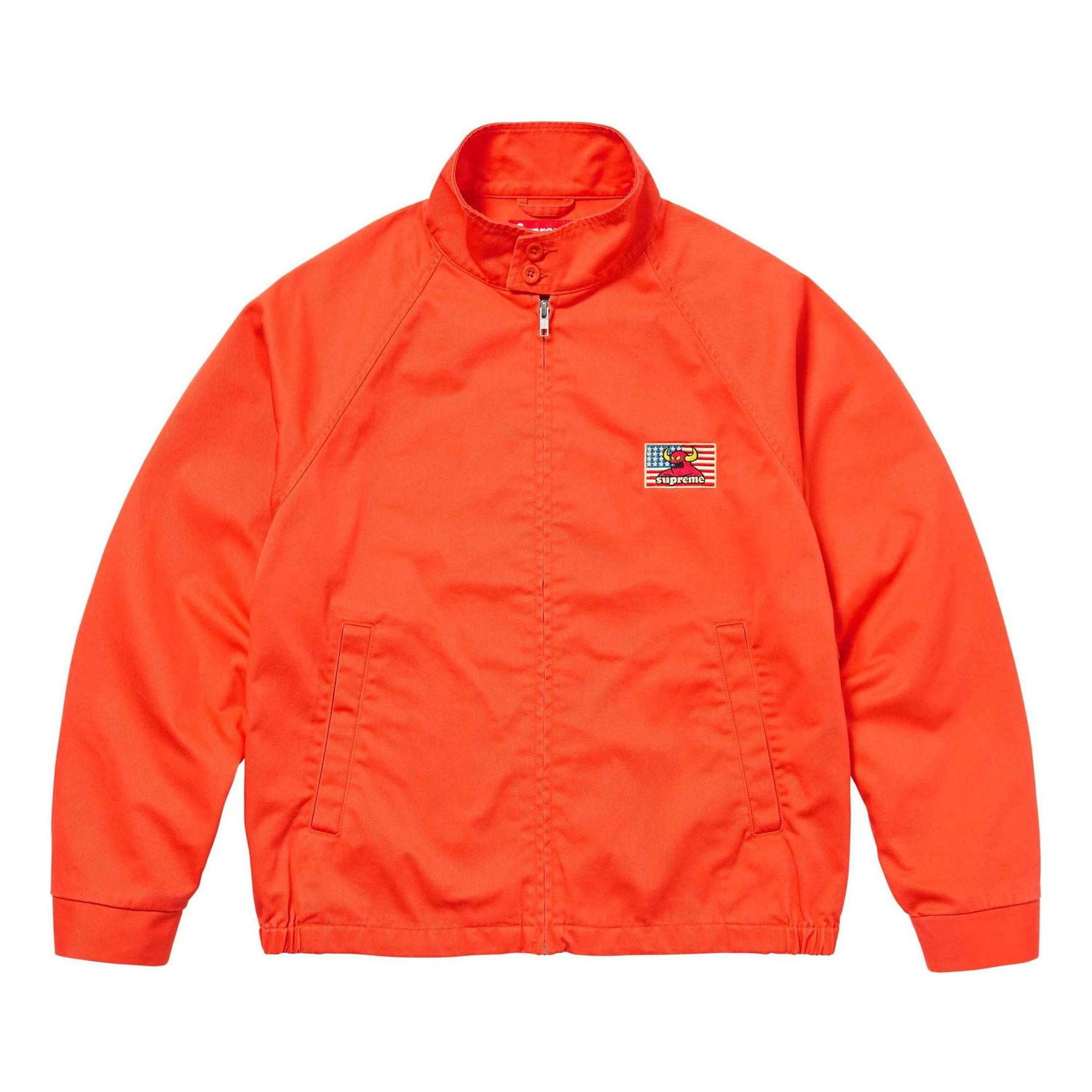 Bomber bunda Supreme  Harrington Jacket Oranžová | SUP-SS24-073, 0