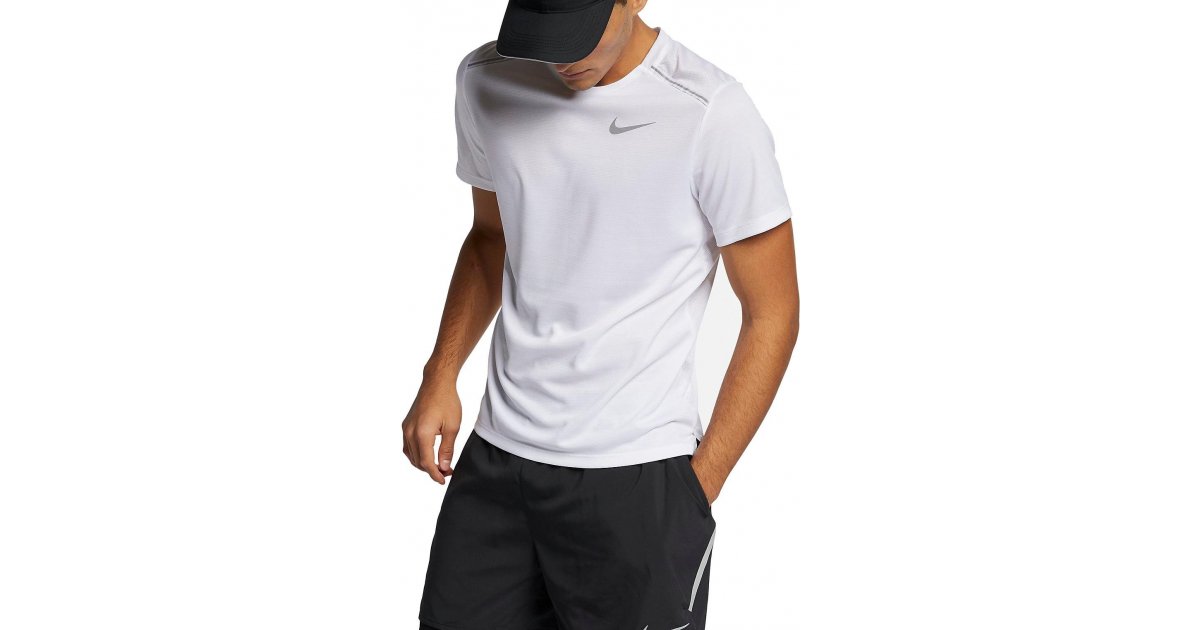 Tričko Nike Dri-FIT Miler Tee Biela | aj7565-100, 1