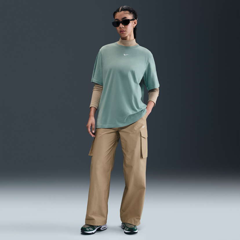 Tričko Nike NSW Essential Logo T-Shirt Zelené | FD4149-017