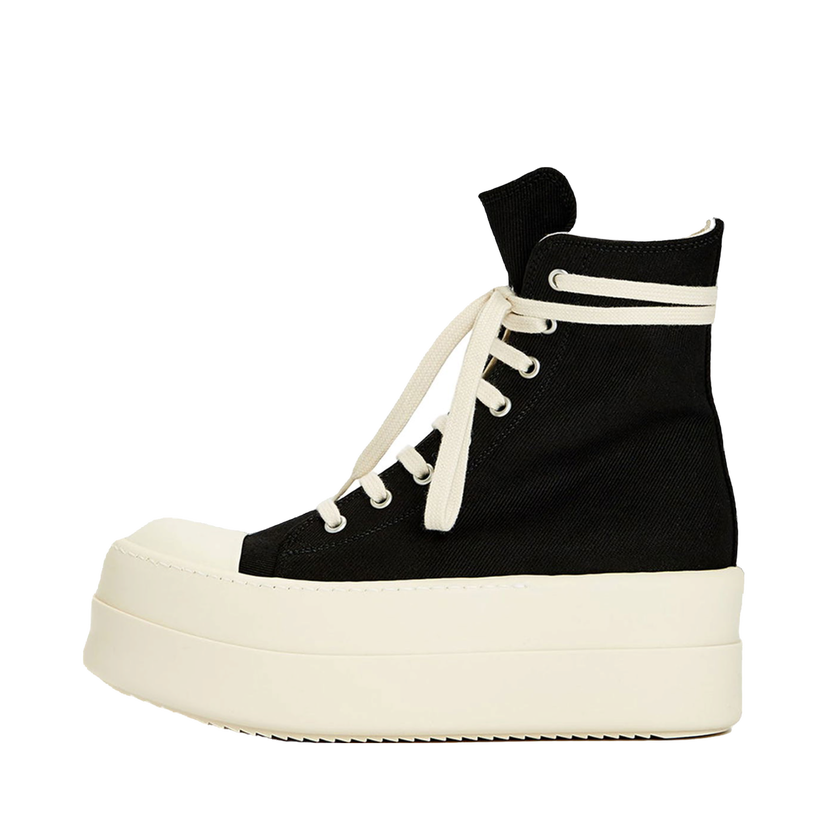 Tenisky a topánky Rick Owens DRKSHDW Mega Bumper "Black White" W Čierna | DS02C5831-DO-911