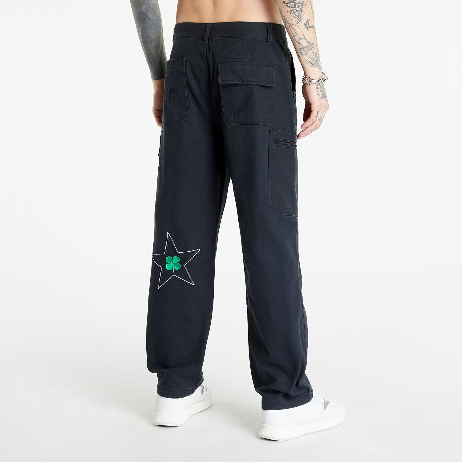 Cargo nohavice Converse Patta x Four-Leaf Clover Cargo Pant Čierna | 10024666-A01, 1