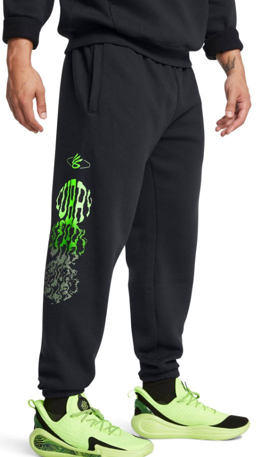 Tepláky Under Armour Under Armour Curry Splash Graphic Joggers Čierna | 1387607-001, 0