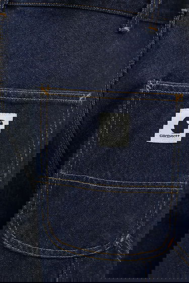 Džínsy Carhartt WIP Brandon Double Knee Pant medium waist Navy | I034635.102, 3