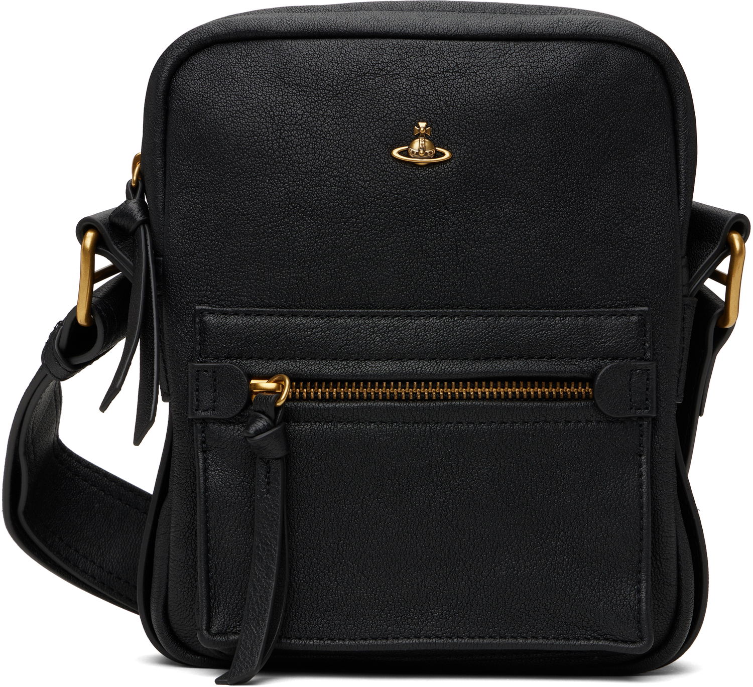 Taška cez rameno Vivienne Westwood Vivienne Westwood Small Jackson Crossbody Satchel Čierna | 4803000WU-L0082-, 0