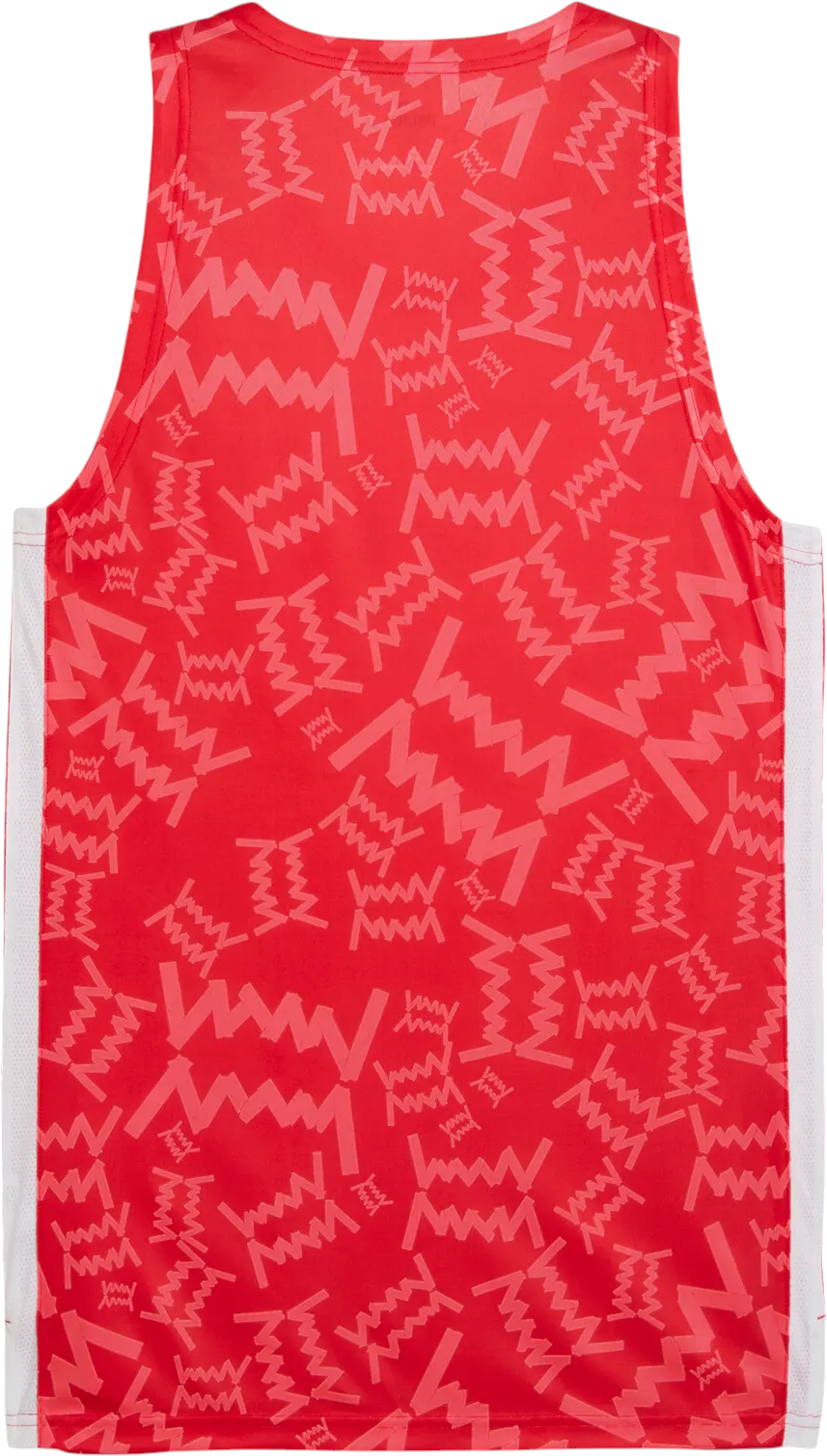 Dres Puma Teamjaws Graphic Jersey Tank Top Červená | 688203-03, 1