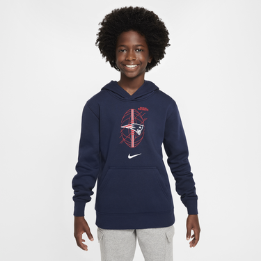 Mikina Nike Nike NFL New England Patriots Club Icon Edition Fleece Hoodie Navy | FV6236-419, 0