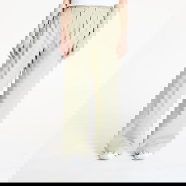 Nohavice New Balance Wide Leg Pants Zelené | NBWP51538OVN, 4