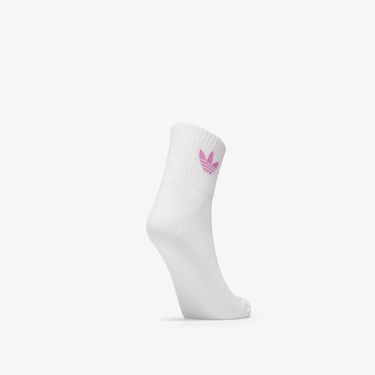 Spodná bielizeň a ponožky adidas Originals Mid Ankle Crew Socks 3-Pack Ružová | HL9229, 3