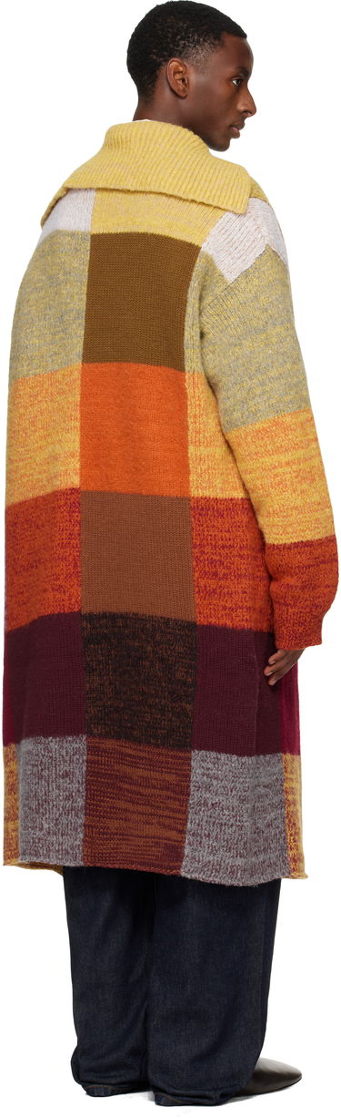 Kabáty Dries Van Noten Dries Van Noten Long Wool Coat Rôznofarebný | 252-021233-2725, 2