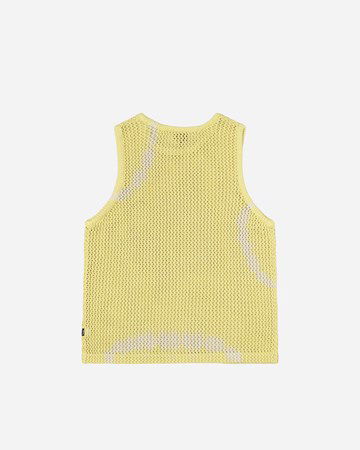 Sveter Stüssy O'Dyed Mesh Tank Tie Dye Žltá | 117126-1276, 1
