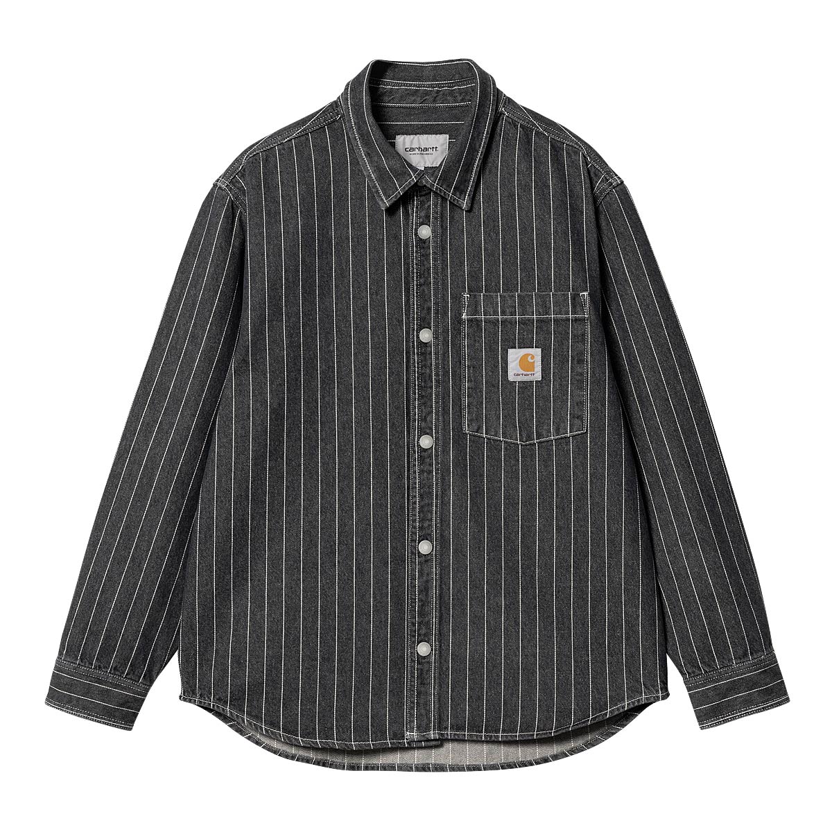 Bunda Carhartt WIP Orlean Shirt Jacket Čierna | I033009.1XX06, 1
