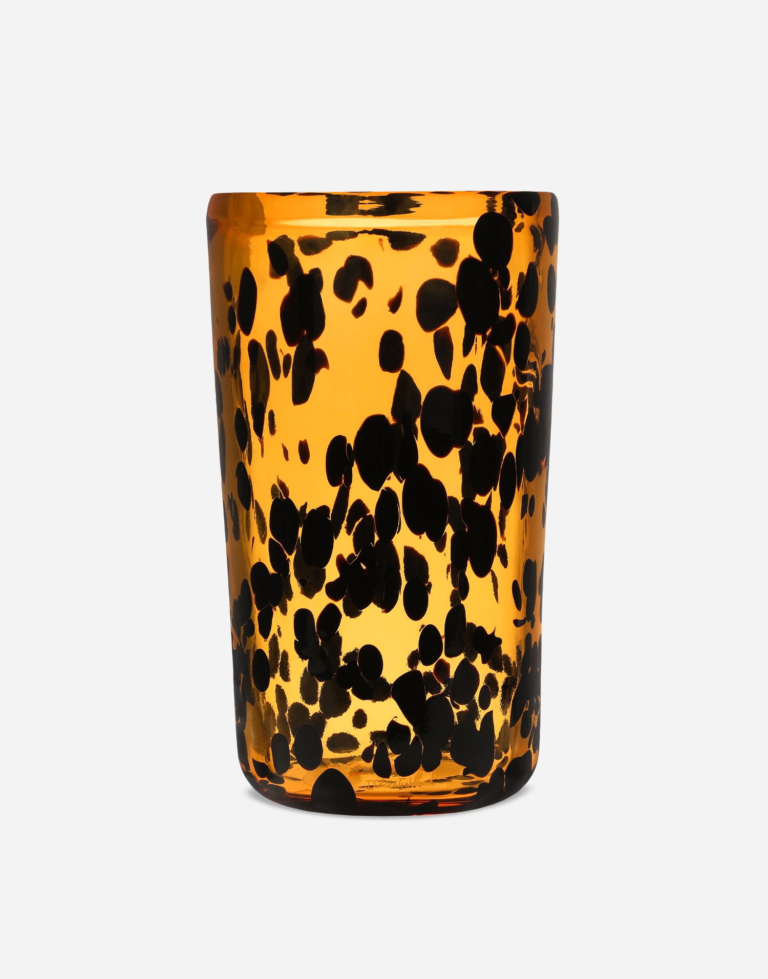 Home decor Dolce & Gabbana Cylindrical Tortoiseshell Pattern Murano Glass Vase Medium Rôznofarebný | TCC076TCACOUL003, 0