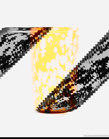 Home decor Dolce & Gabbana Cylindrical Tortoiseshell Pattern Murano Glass Vase Medium Rôznofarebný | TCC076TCACOUL003, 0
