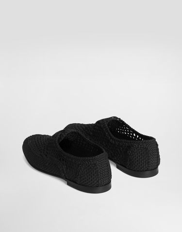 Doplnky Dolce & Gabbana Dolce & Gabbana Woven Derby Shoes Čierna | A10863A9L6480999_1, 2