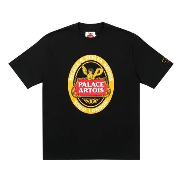 Tričko Palace Palace X Stella Artois Logo Graphic T-Shirt Čierna | P21STTS008