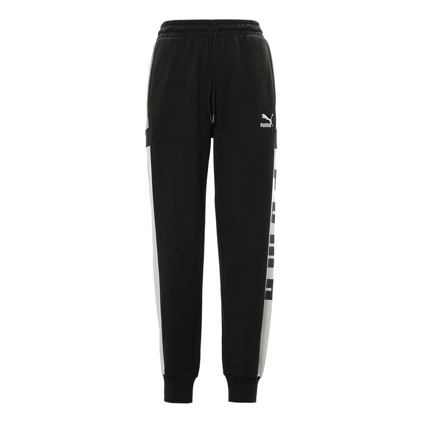 Tepláky Puma Retro Block Sweatpants Čierna | 530714-01