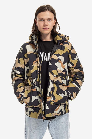 Prešívaná bunda WOOLRICH Terrain Camo Puffer Jacket Rôznofarebný | CFWOOU0598MRUT3078, 0