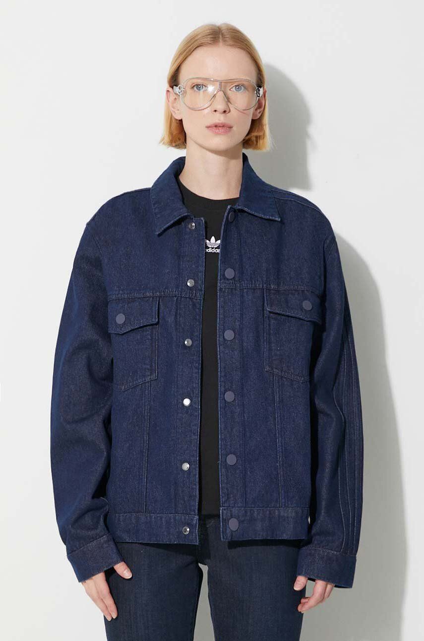 Bunda adidas Originals Denim Jacket Modrá | IN0265, 0