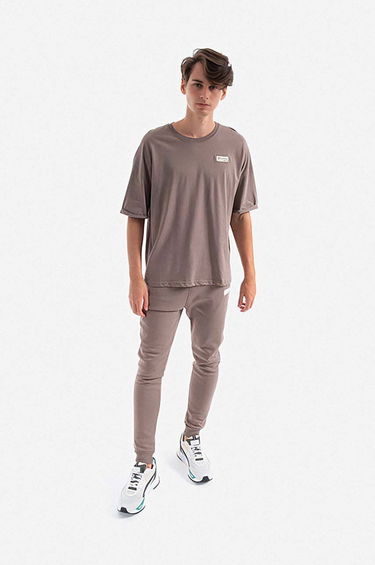 Tričko Alpha Industries Short Sleeve T-Shirt Šedá | 118532.628, 1