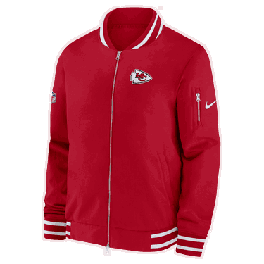 Bomber bunda Nike Coach NFL Kansas City Chiefs Bomber Červená | HF1043-657, 2