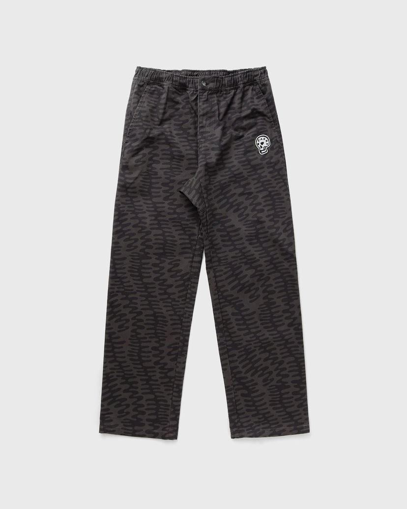 Nohavice By Parra Skull Print Casual Pants Čierna | 53143
