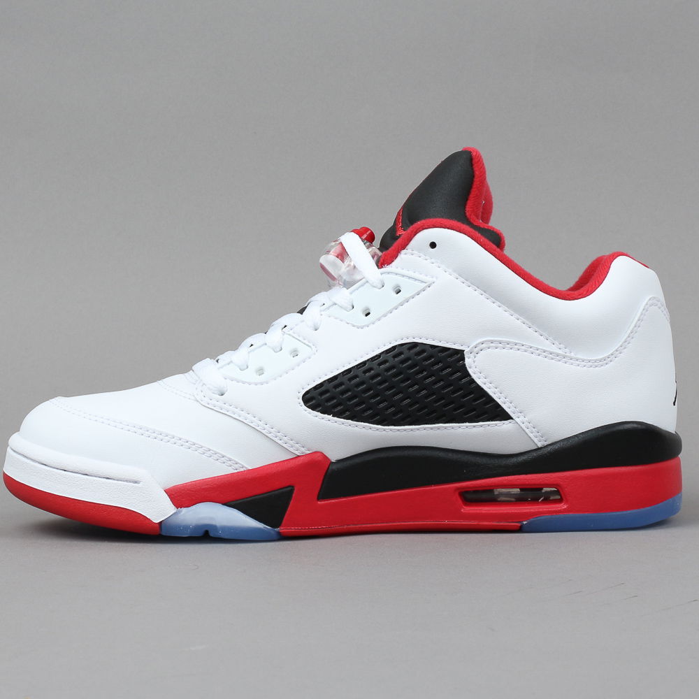 Tenisky a topánky Jordan Air Jordan 5 Low ''Fire Red'' 2016 Biela | 819171-101, 0