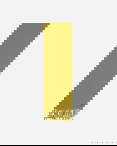 Šál Acne Studios Fringe Wool Scarf Žltá | CA0218- CYI, 0