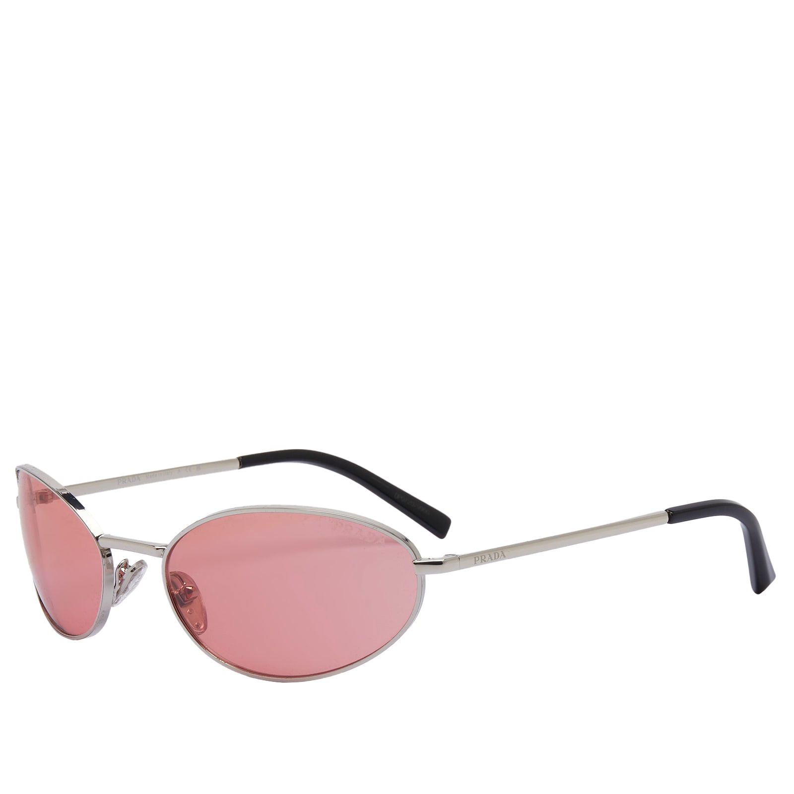 A59S Sunglasses in Silver/Pink