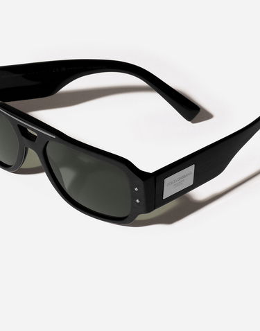 Slnečné okuliare Dolce & Gabbana Squared Pilot Dna Sunglasses Čierna | VG448AVP09A9V000, 3