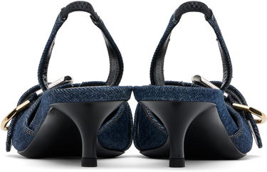 Tenisky a topánky Givenchy Givenchy Voyou Slingback Heels Modrá | BE308XE259401, 1