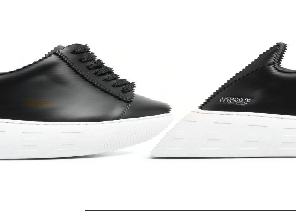 Tenisky a topánky Versace Greca Lace-up Black White Čierna | DSU8404-DV50G _D41, 0