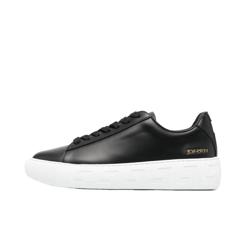Tenisky a topánky Versace Greca Lace-up Black White Čierna | DSU8404-DV50G _D41
