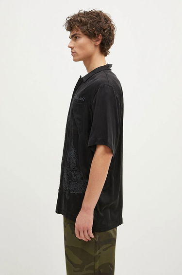 Košeľa Maharishi Maharishi Peace Dove Embroidered Shirt Čierna | 5326.BLACK, 1