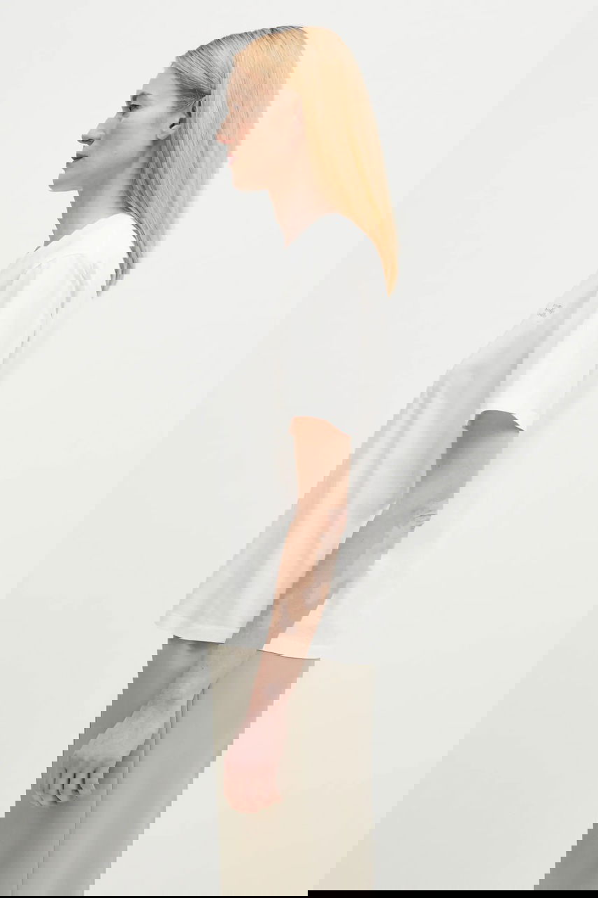 Tričko Maison Margiela Cotton T-Shirt Biela | S52GC0336, 1