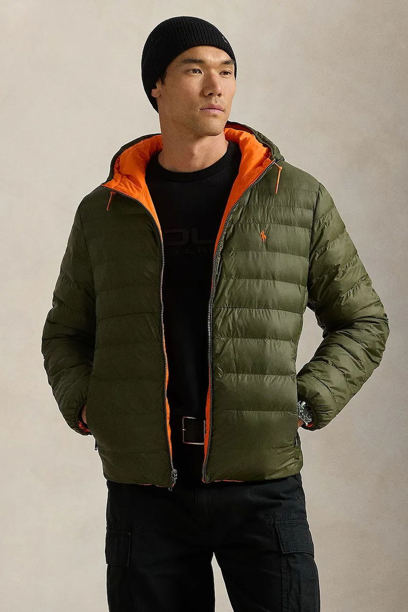 Prešívaná bunda Polo by Ralph Lauren Polo Ralph Lauren Rev Terra Reversible Jacket Zelené | 710955635