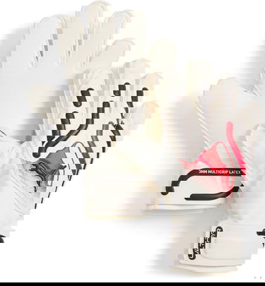 Športový doplnok Puma ULTRA Match Protect Youth Goalkeeper Gloves with 3MM Multigrip Latex and Thumbwrap Biela | 041865-01, 0