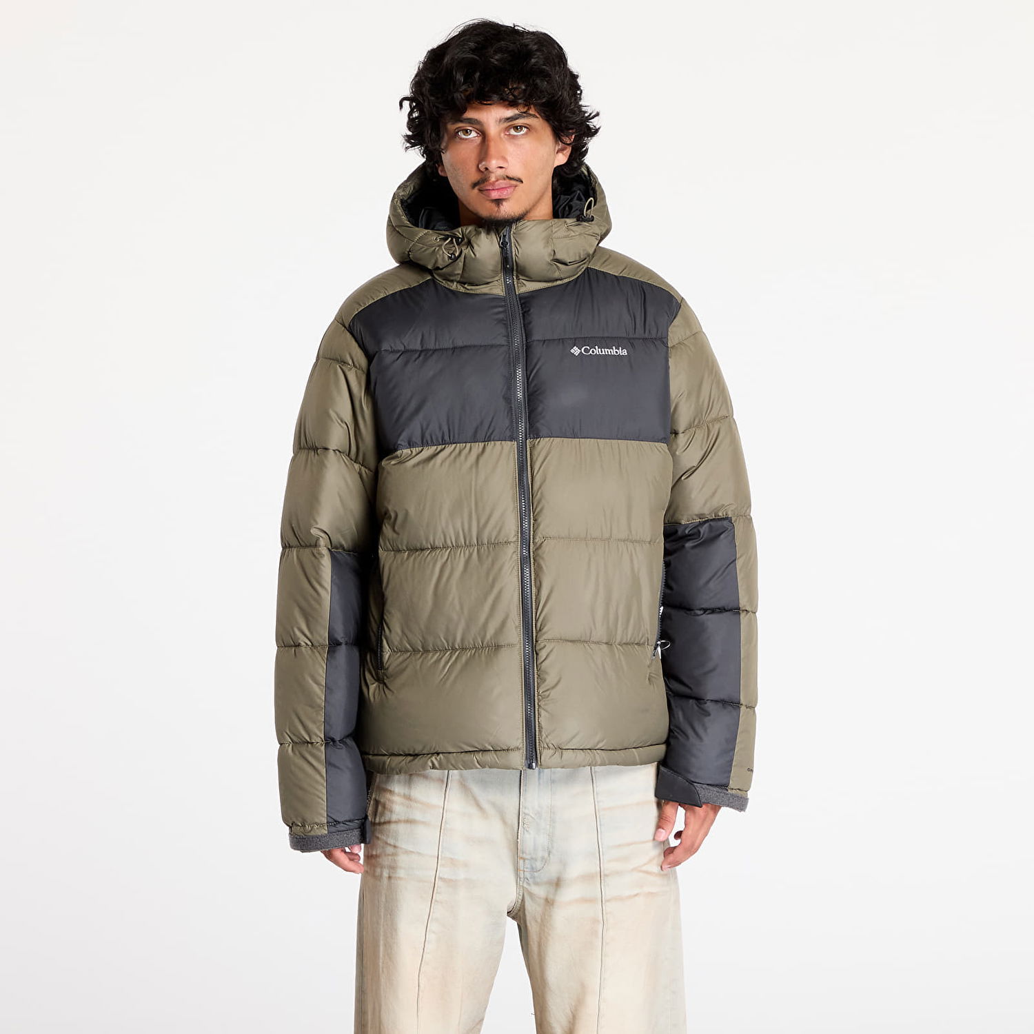 Prešívaná bunda Columbia Pike Lake™ II Hooded Jacket Stone Green Zelené | 2050931399, 0