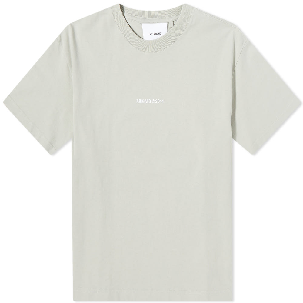 Tričko AXEL ARIGATO Monogram Tee Šedá | A1000003, 0