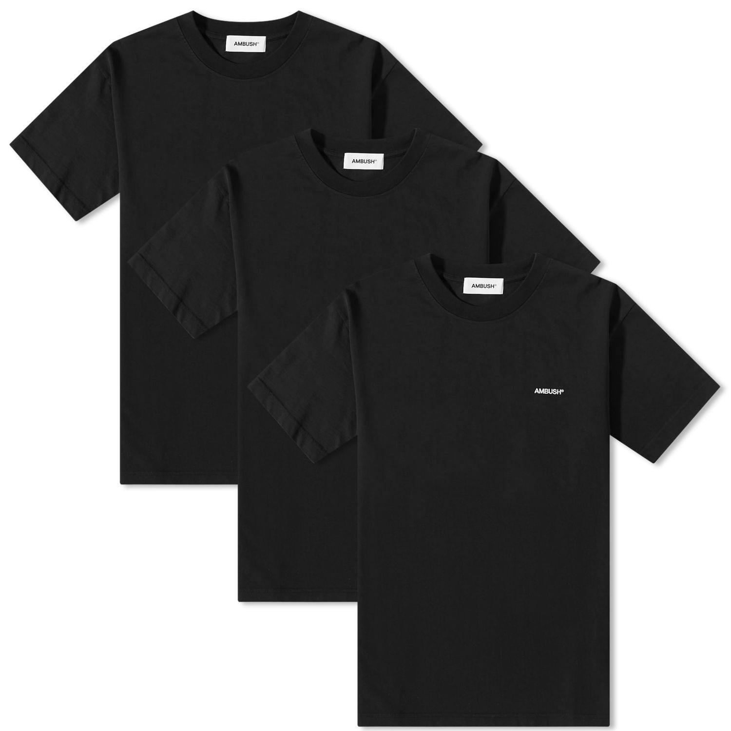 Tričko Ambush 3 Pack Logo Tee Čierna | BMAA035S23JER0021000, 0