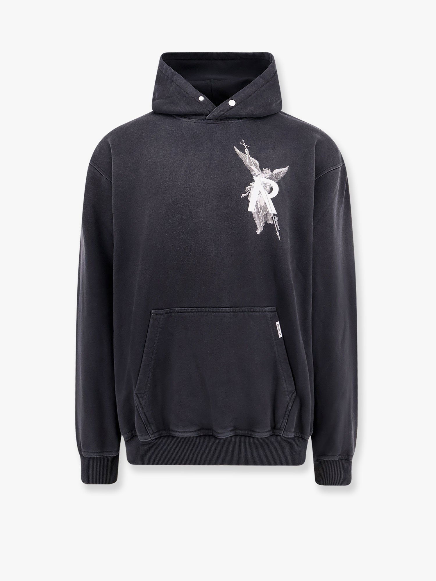 Mikina Represent Clo Angel Graphic Oversized Hoodie Čierna | MLM4238230, 0