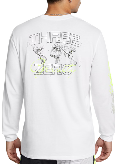 Tričko Under Armour Under Armour Curry Verbiage Heavyweight Long Sleeve T-Shirt Biela | 1387109-100, 1