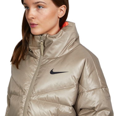Prešívaná bunda Nike Sportswear Hooded Jacket Béžová | CU5813-342, 3