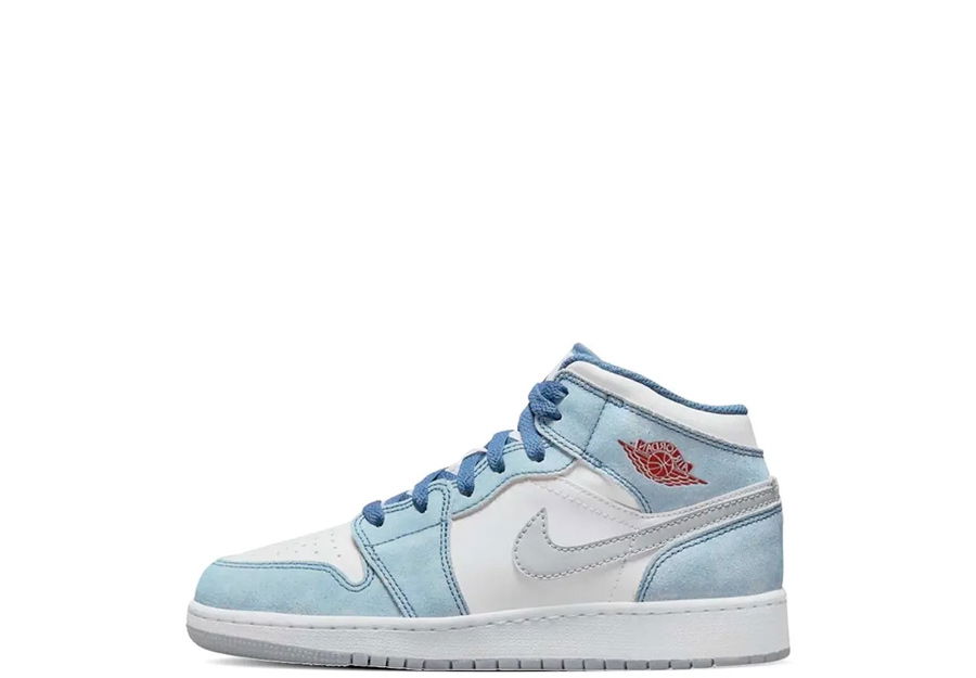 Air Jordan 1 Mid SE "French Blue" GS